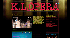 Desktop Screenshot of klopera.com