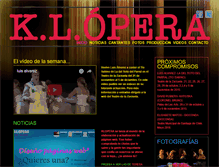 Tablet Screenshot of klopera.com
